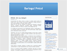 Tablet Screenshot of barlogulpntcd.wordpress.com