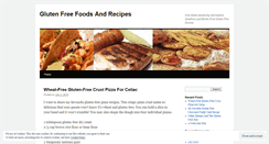 Desktop Screenshot of glutenfreefoodrecipes.wordpress.com