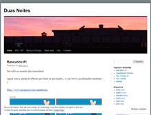 Tablet Screenshot of duasnoites.wordpress.com