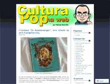 Tablet Screenshot of culturapopnaweb.wordpress.com