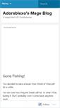 Mobile Screenshot of adorablexo.wordpress.com