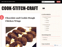 Tablet Screenshot of cookstitchcraft.wordpress.com