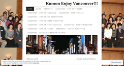 Desktop Screenshot of kumonvancouver.wordpress.com