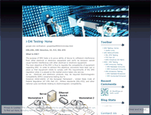 Tablet Screenshot of emitesting.wordpress.com