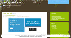 Desktop Screenshot of progressiveemory.wordpress.com