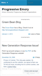 Mobile Screenshot of progressiveemory.wordpress.com