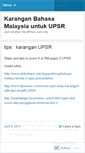 Mobile Screenshot of karanganupsr.wordpress.com