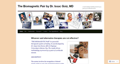 Desktop Screenshot of biomagneticpair.wordpress.com