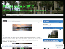 Tablet Screenshot of foca2012myrtlebeach.wordpress.com