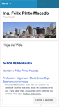Mobile Screenshot of felixpintomacedo.wordpress.com