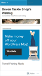 Mobile Screenshot of devontackleshop.wordpress.com