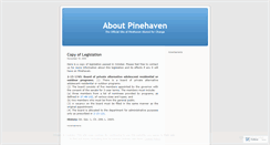 Desktop Screenshot of pinehaven.wordpress.com