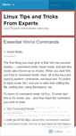 Mobile Screenshot of linuxadmintips.wordpress.com