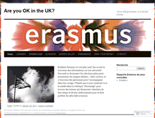 Tablet Screenshot of erasmusyearuk.wordpress.com