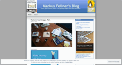 Desktop Screenshot of mfeilner.wordpress.com