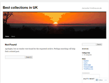 Tablet Screenshot of bestcollectionsinuk.wordpress.com