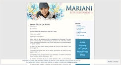 Desktop Screenshot of marianionline.wordpress.com