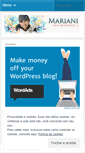 Mobile Screenshot of marianionline.wordpress.com