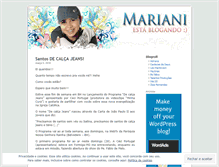 Tablet Screenshot of marianionline.wordpress.com
