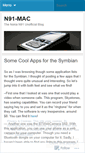 Mobile Screenshot of n91mac.wordpress.com
