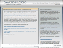 Tablet Screenshot of gawaingpilosopo.wordpress.com