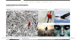 Desktop Screenshot of lamentementecostantemente.wordpress.com