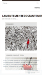 Mobile Screenshot of lamentementecostantemente.wordpress.com