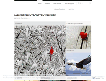 Tablet Screenshot of lamentementecostantemente.wordpress.com