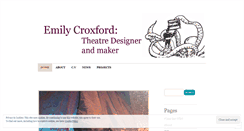 Desktop Screenshot of emilycroxford.wordpress.com