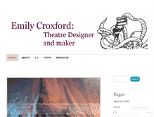 Tablet Screenshot of emilycroxford.wordpress.com