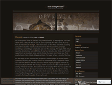 Tablet Screenshot of noncomposme.wordpress.com