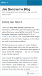 Mobile Screenshot of jmdonovan.wordpress.com