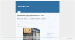 Desktop Screenshot of bibliofahu.wordpress.com