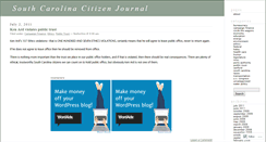 Desktop Screenshot of citizenjournal.wordpress.com