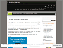 Tablet Screenshot of cartescadeaux.wordpress.com