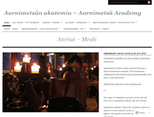 Tablet Screenshot of aarnimetsanakatemia.wordpress.com