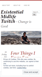 Mobile Screenshot of existentialmidlifetwitch.wordpress.com