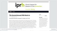 Desktop Screenshot of iprh.wordpress.com