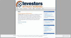 Desktop Screenshot of investorswithoutborders.wordpress.com