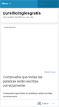 Mobile Screenshot of cursilloinglesgratis.wordpress.com