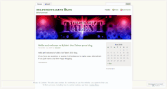 Desktop Screenshot of fyldesgottalent.wordpress.com