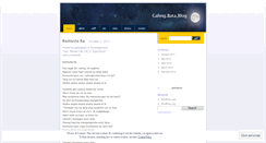 Desktop Screenshot of galingbata.wordpress.com