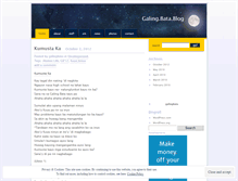 Tablet Screenshot of galingbata.wordpress.com