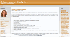 Desktop Screenshot of kurlykat.wordpress.com