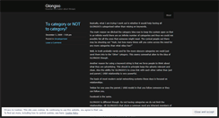 Desktop Screenshot of glongoo.wordpress.com