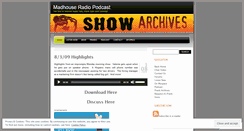 Desktop Screenshot of madhouselive.wordpress.com