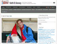 Tablet Screenshot of keithrkenney.wordpress.com