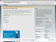 Tablet Screenshot of ocmsjonjohnson.wordpress.com