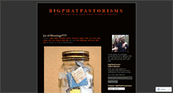 Desktop Screenshot of bigphatpastor.wordpress.com