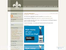 Tablet Screenshot of eatoolbox.wordpress.com